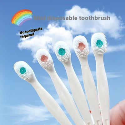 Cepillo de Dientes Compacto con Cerdas Suaves