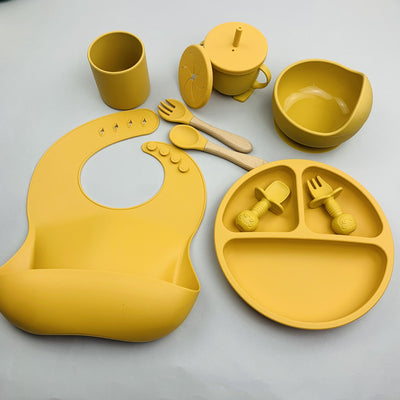 Set de Alimentación Complementaria con Ventosa y Tazón de Silicona - 9 Piezas - Image 8