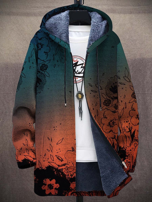 Chaqueta de Cuello Parado con Estampado Digital para Hombre - Image 11