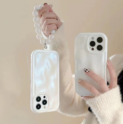 Funda para Celular Blanca con Relieve Elegante - Image 10