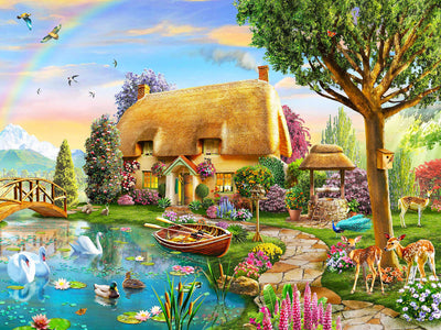 Cuadro de Diamantes 5D DIY - Pintura de Paisaje para el Hogar - Image 16