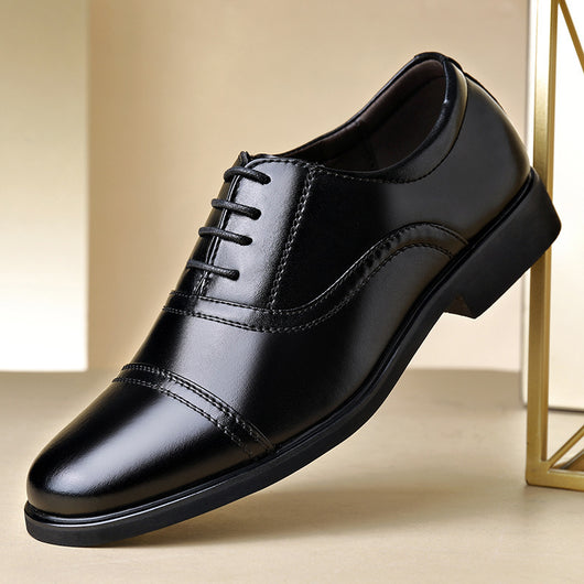 Zapatos de Cuero Formales Puntiagudos para Hombre - Estilo Ejecutivo Británico - Image 2