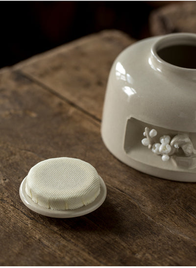 Bote para Té de Ceniza Vegetal Estilo Chino Retro - Image 7