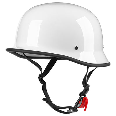 Casco Motociclista Medio Unisex Negro Mate - Image 4