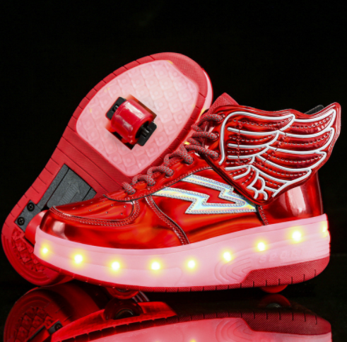 Patines con Ruedas LED Dobles - Patines Escolares Luminosos - Image 11