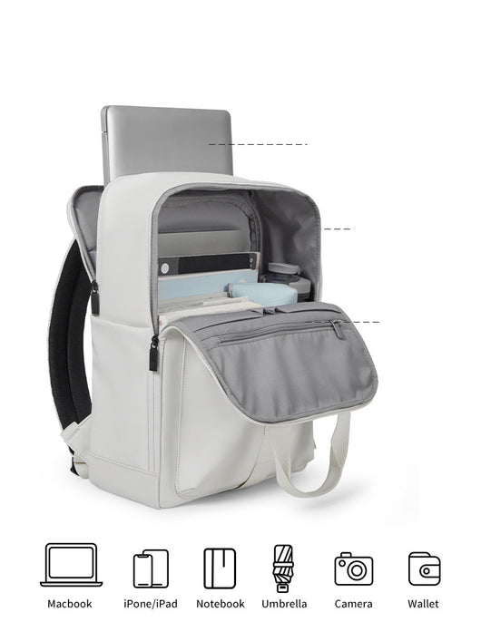 Mochila Universitaria de Gran Capacidad para Mujer con Compartimento para Laptop - Image 8
