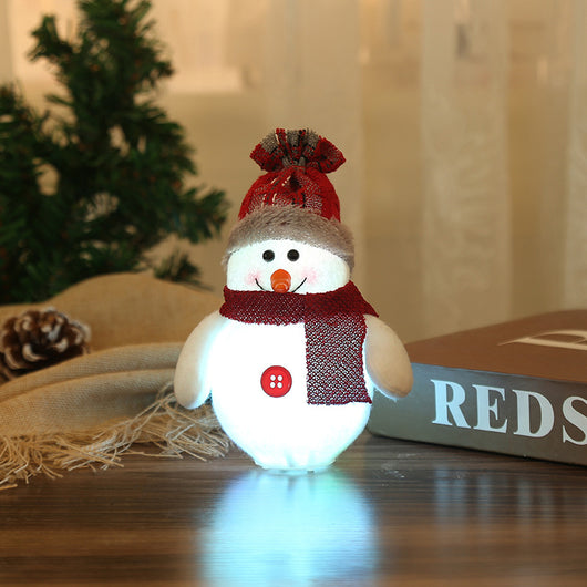 Adornos Navideños LED - Santa, Muñeco de Nieve, Reno y Gnomos Luminosos - Image 11