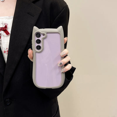 Funda Transparente para Celular con Orejas de Gato - Protección Antigolpes - Image 14