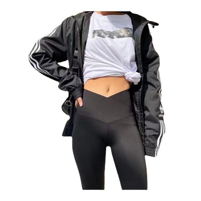 Leggings Deportivos Cintura Cruzada con Tecnología Shark Skin - Image 12