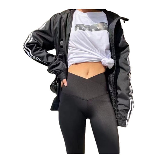 Leggings Deportivos Cintura Cruzada con Tecnología Shark Skin - Image 12