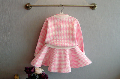 Conjunto de Suéter Tejido Grueso y Cálido para Niñas - Image 10