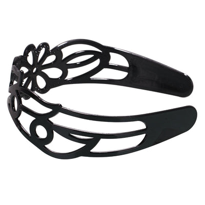 Diadema de Moño con Efecto Spray Negro para Mujer - Image 22