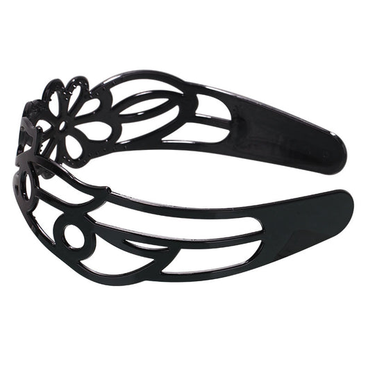 Diadema de Moño con Efecto Spray Negro para Mujer - Image 22