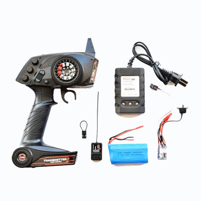 Auto Todoterreno RC de 3 Canales con Control Remoto Profesional - Image 2