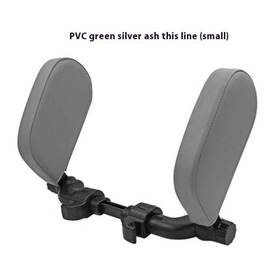 Almohada Cervical Ajustable para Auto - Soporte Ergonómico de Cuero para Viajes - Image 33