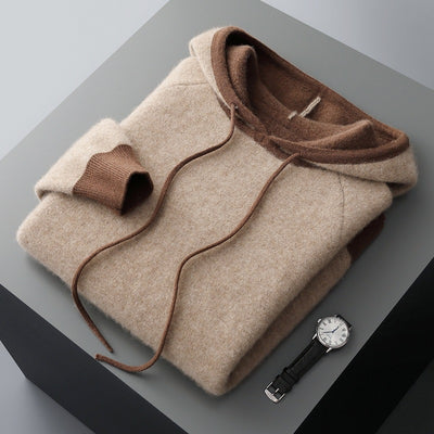 Suéter Hoodie Tejido con Capucha