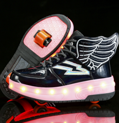 Patines con Ruedas LED Dobles - Patines Escolares Luminosos - Image 10