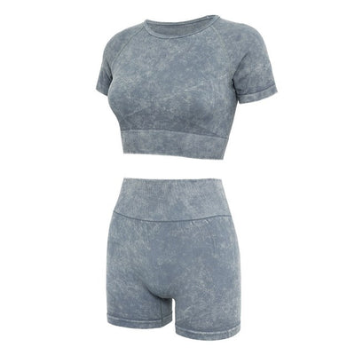 Conjunto Deportivo Yoga Mujer Seamless - Pantalón y Top Fashion - Image 19