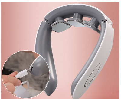 Masajeador Cervical Eléctrico con Vibración - Alivio de Tensión Muscular - Image 13