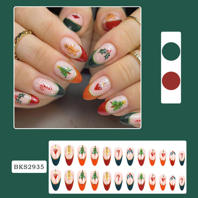 Uñas Decorativas Copo de Nieve - Diseño Navideño SMD - Image 10