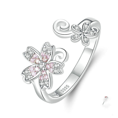 Anillo de Plata Esterlina 925 Minimalista Estilo Lujo Japonés para Mujer - Image 9