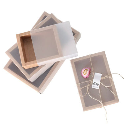 Caja de Cartón Kraft con Ventana Transparente - Image 6