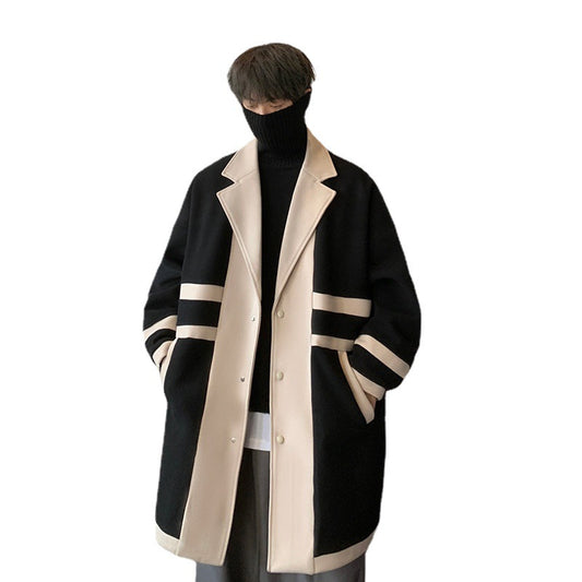 Chaqueta Trench Tweed Casual con Detalles de Moda Urbana - Image 2