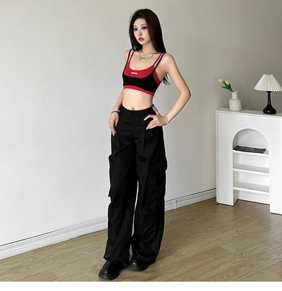 Blusa Ajustada de Tirante Único - Diseño Liso para Verano - Image 12