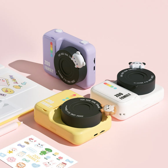 Cámara Digital Infantil Compacta con Impresión Integrada