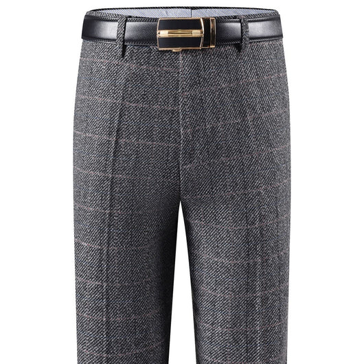 Pantalones Casuales de Cintura Alta Rectos y Holgados para Hombre - Image 7