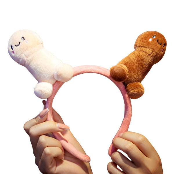 Diadema Divertida de Peluche con Deseos