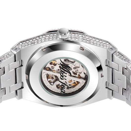 Reloj de Hombre Acero Inoxidable Resistente al Agua con Esfera Luminosa - Image 3