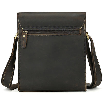 Bolso Bandolera de Cuero Genuino para Hombre - Image 38
