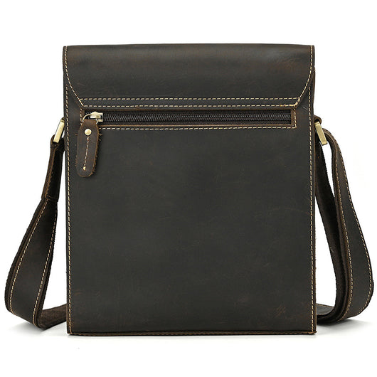 Bolso Bandolera de Cuero Genuino para Hombre - Image 38