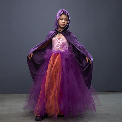 Disfraz de Bruja Infantil Completo con Capa y Escoba - Image 17