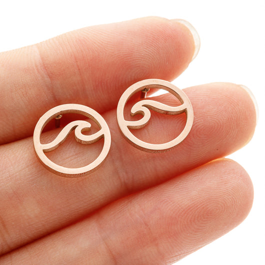 Aretes de Acero Inoxidable Geométricos Minimalistas - Diseño Moderno Ins - Image 8
