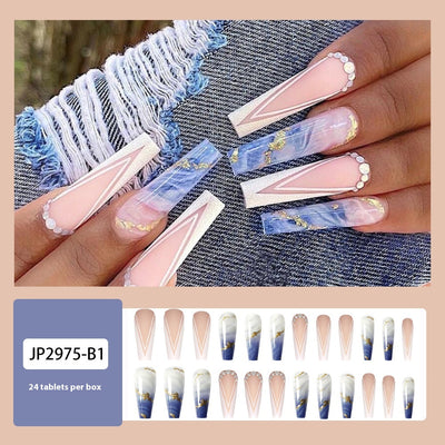 Uñas Postizas de Diamante Resistente - Diseño Europeo Premium - Image 14