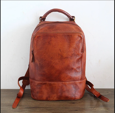 Bolsa de Viaje en Cuero Genuino con Acabado Vintage Artesanal - Image 19