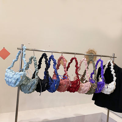 Bolso Bandolera Plisado Cloud - Versátil y Elegante para Todos tus Estilos - Image 20