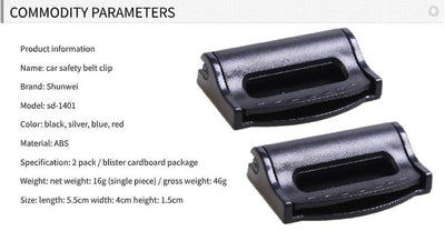 Ajustador de Cinturón de Seguridad con Anclaje Regulable - Image 6