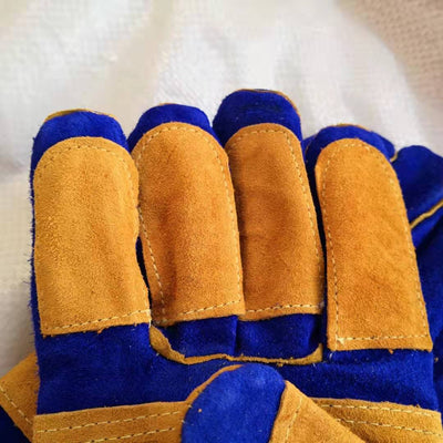 Guantes de Cuero Profesionales para Soldadura Industrial con Protección Laboral - Image 10