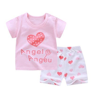 Conjunto Infantil de Algodón con Pantalón Corto para Niño - Image 18