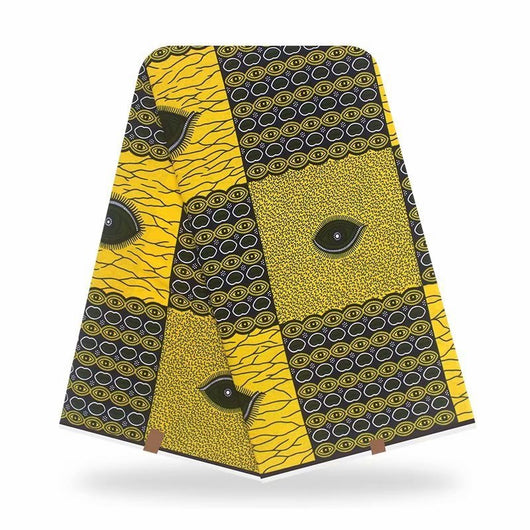Tela de Algodón Batik Africano Teñido a Mano - Image 7