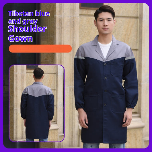 Uniforme Azul Profesional para Publicidad y Trabajo - Image 18