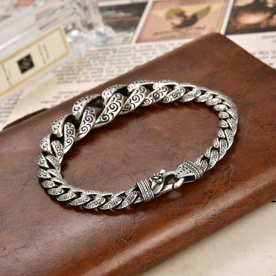 Pulsera Retro Dragones Chinos Dobles de Autoridad - Image 7