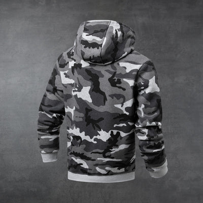Sudadera Tipo Militar Gruesa para Hombre con Diseño Camuflaje - Image 9