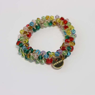Anillo de Cabello Cristal Perla con Banda Elástica Trenzada - Image 18