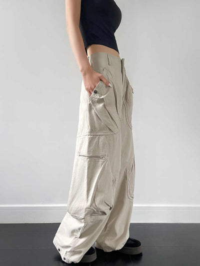 Pantalones Jeans Overol de Pierna Ancha para Mujer - Image 3