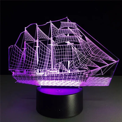 Lámpara 3D de Vela Creativa - Image 7