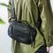 Bolsa de Cuero Retro para Hombre - Bandolera Casual Estilo Vintage